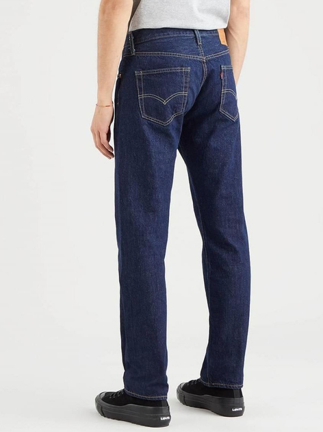 Jeansy regular fit męskie Levi's 501 Original 00501-0101 32-34 Granatowe (5412456006775) - obraz 2