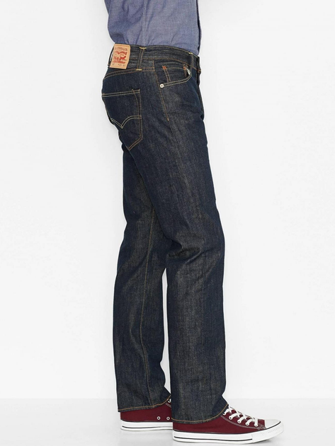 Джинси Regular fit чоловічі Levi's 501 Original 00501-0162 30-32 Темно-сині (5412130541417) - зображення 3