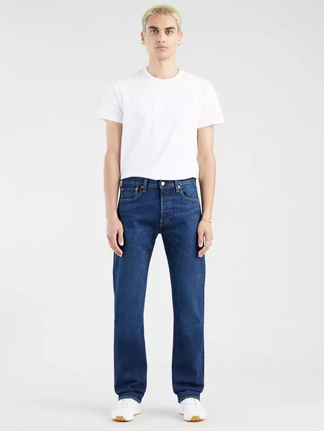 Джинси Regular fit чоловічі Levi's 501 Original 00501-3199 36-34 Темно-сині (5400970332180) - зображення 5