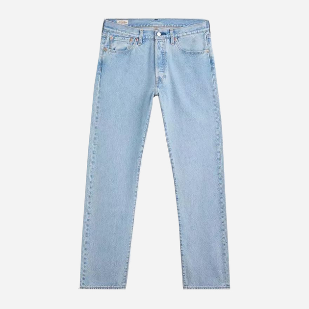 Jeansy regular fit męskie Levi's 501 Original 00501-3286 33-32 Niebieskie (5400970730351) - obraz 6