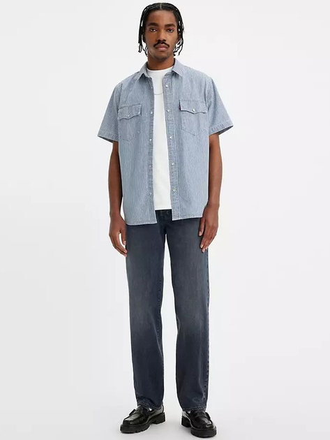 Jeansy regular fit męskie Levi's 501 Original 00501-3473 32-34 Granatowe (5401128026395) - obraz 3