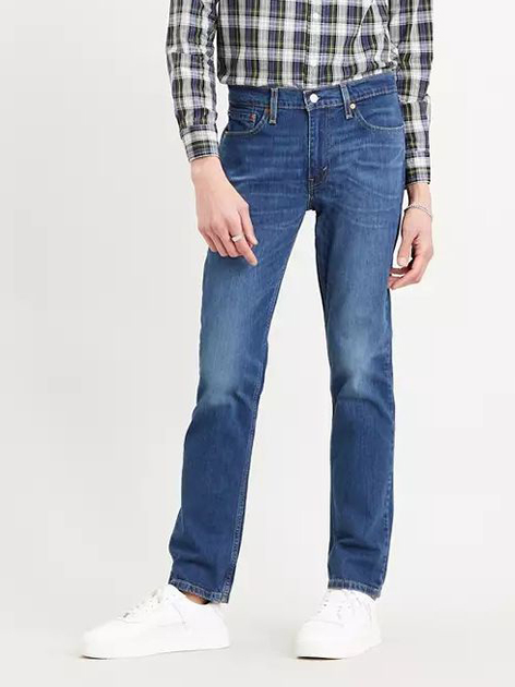 Jeansy slim fit męskie Levi's 511 Slim 04511-1163 36-32 Granatowe (5415153940908) - obraz 1