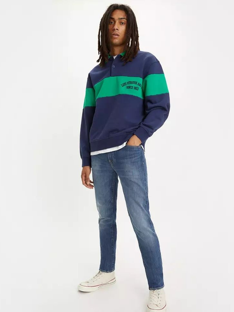 Джинси Slim fit чоловічі Levi's 511 Slim 04511-5549 36-36 Темно-сині (5401105114244) - зображення 3