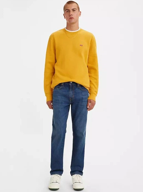 Джинси Regular fit чоловічі Levi's 502 Taper 29507-1177 33-36 Темно-сині (5401105670122) - зображення 3