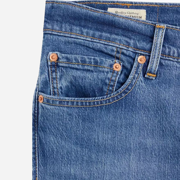Джинси Slim fit чоловічі Levi's 511 Slim 04511-5461 40-32 Темно-сині (5401043530380) - зображення 7