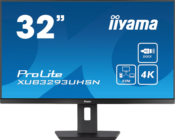 Монітор 31.5" iiyama ProLite XUB3293UHSN-B5 - зображення 1