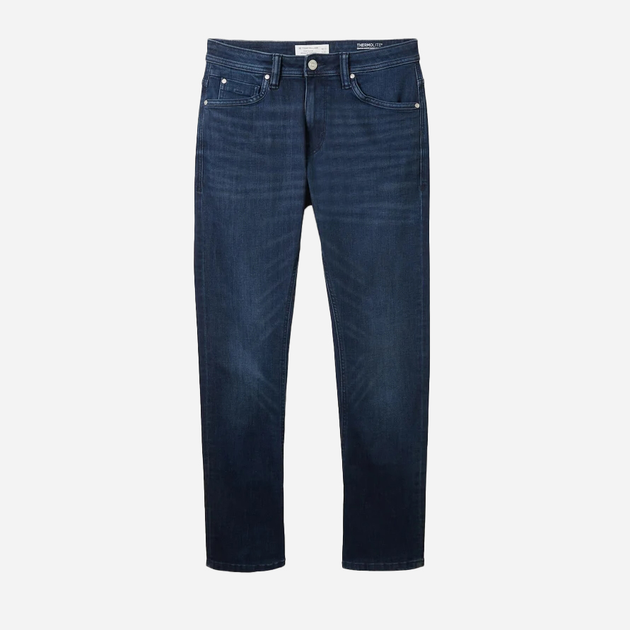 Jeansy regular fit męskie Tom Tailor 1039118 32-34 Granatowe (4067261646367) - obraz 3