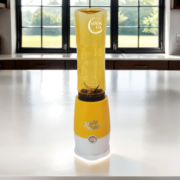 Стационарный блендер Shake n take с переносным стаканом в комплекте T24-S8-Yellow - изображение 2