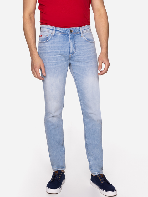 Джинси Slim fit чоловічі Lee Cooper HUNTER-3004 34-32 Блакитні (5905991703839) - зображення 1