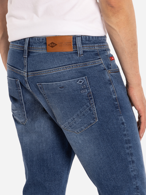 Jeansy slim fit męskie Lee Cooper LC7110-650 30-32 Niebieskie (5904347399658) - obraz 5