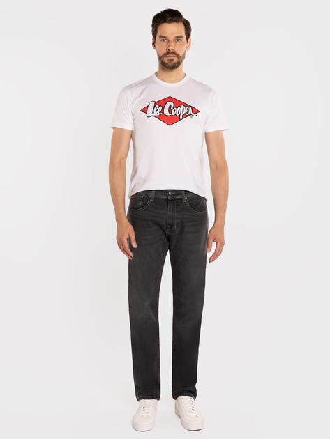 Джинси Slim fit чоловічі Lee Cooper LC7112-1049 36-32 Чорні (5905991701408) - зображення 3