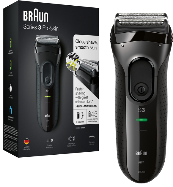 Електробритва Braun Series 3 ProSkin 3020s (4210201112358) - зображення 1