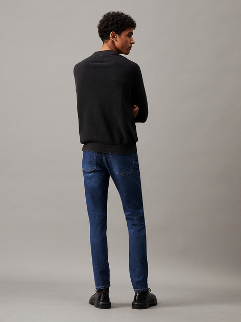 Джинси Slim fit чоловічі Calvin Klein Jeans J30J324849-1BJ 31/30 Темно-сині (8720109359992) - зображення 4