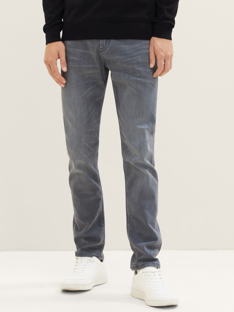 Jeansy skinny męskie Tom Tailor 1021161 36-34 Szare (4063879184772) - obraz 1