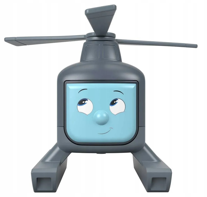 Zabawka Fisher-Price Colour Changers Lokomotywa Tomek i Przyjaciele Harold (0194735159130) - obraz 3
