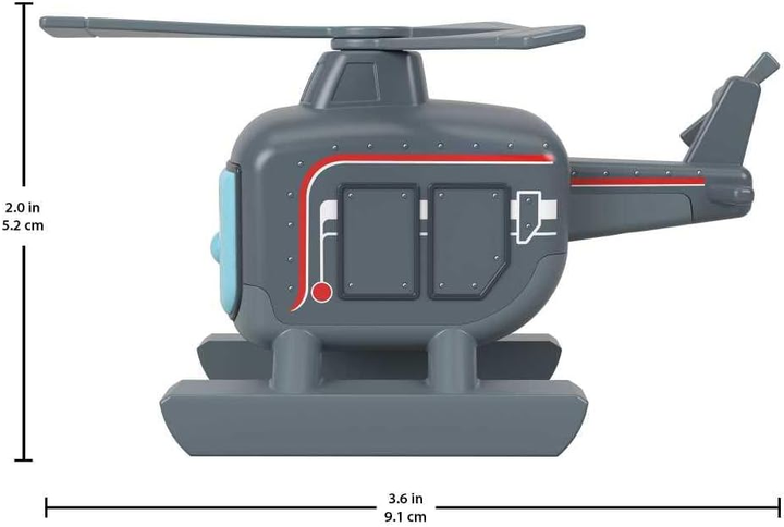 Zabawka Fisher-Price Colour Changers Lokomotywa Tomek i Przyjaciele Harold (0194735159130) - obraz 6