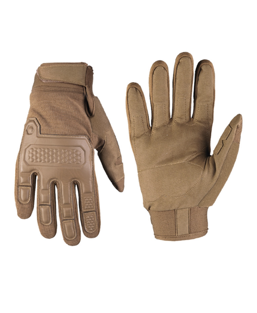 Рукавиці тактичні Mil-Tec воїн L Warrior Gloves Dark Coyote (12519119-904-L) - изображение 1