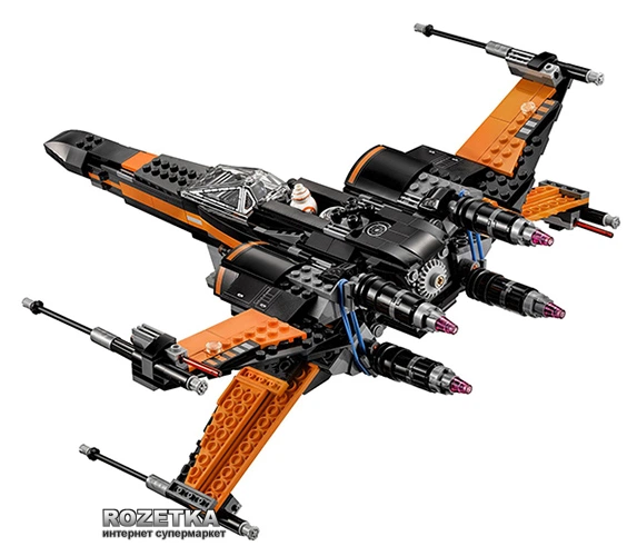 Конструктор LEGO Star Wars Звёздный истребитель X-Wing По Дамерона