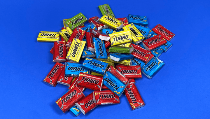 Набір Жувальна Гумка 10шт Turbo Soft Buble Gum 4,5g - Фото 4 Набір Жувальна Гумка 10шт Turbo Soft Buble Gum 4,5g - зображення 4