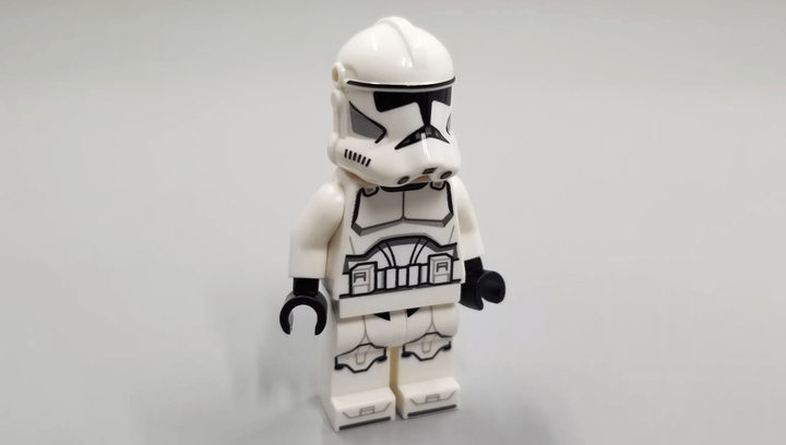Конструктор Lego Фігурка Clone Trooper Paper Bag Star Wars 912409 sw1319 - зображення 2