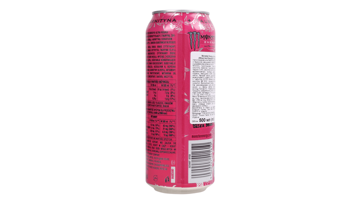 Напій Енергетичний Monster Energy Ultra Rosa Zero Sugar 500ml - зображення 5