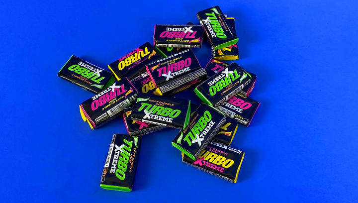 Жевательная Резинка Turbo Soft Buble Gum 100шт 450g - Фото 2 Жевательная Резинка Turbo Soft Buble Gum 100шт 450g - изображение 2