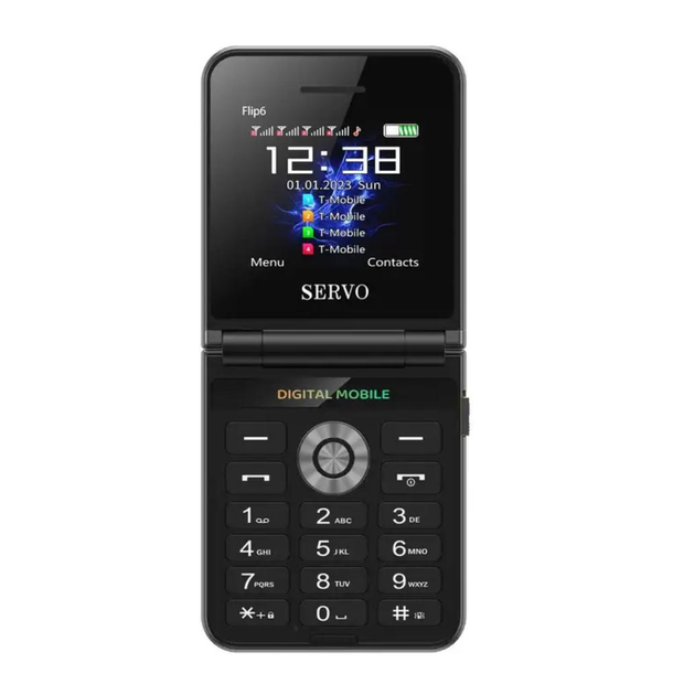 Кнопочный мобильный телефон на 4 SIM карты и 1 карту памяти, сотовый ...