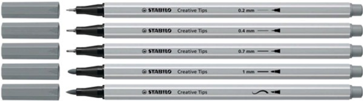 Набір кольорових файлайнерів Stabilo Arty Creative Tips 10 шт (4006381604376) - зображення 2