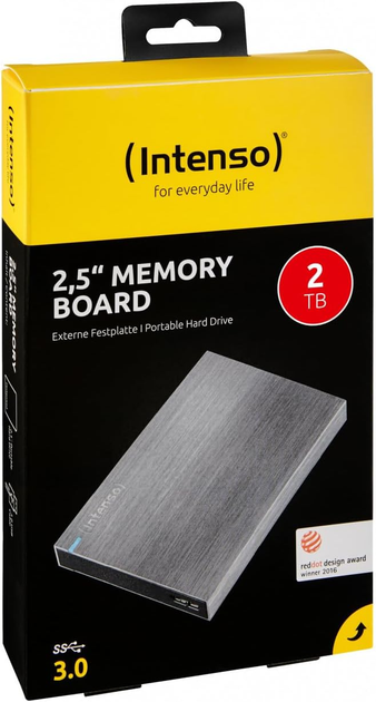 Жорсткий диск Intenso 2.5 Memory Board 2ТБ USB 3.0 (6028680) - зображення 4