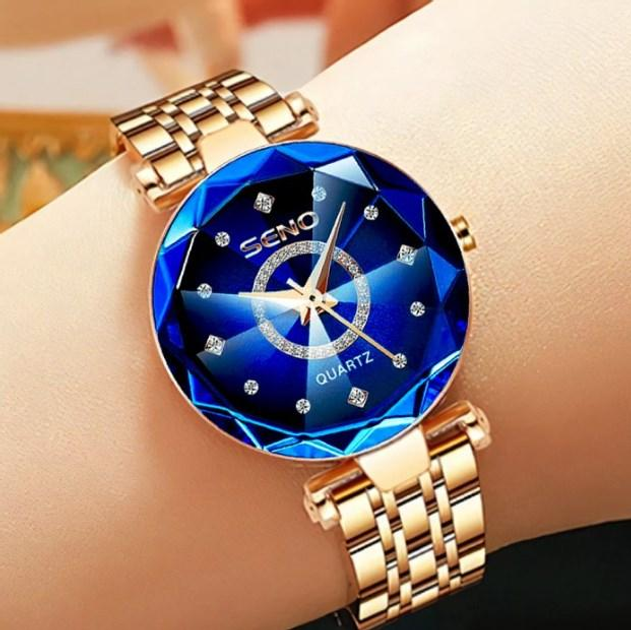 Женские наручные часы Baosaili Lux кварцевый механизм Золотой – фото ...