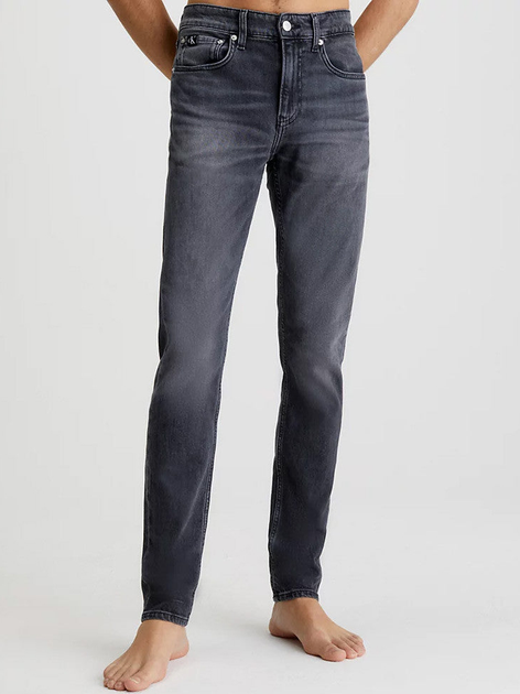 Джинси Regular fit чоловічі Calvin Klein Jeans J323360-1BY 32 Чорні (8720108068826) - зображення 1