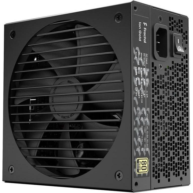 Блок живлення Fractal Design Ion Gold 650W (FD-P-IA2G-850-EU) 850Вт - изображение 1