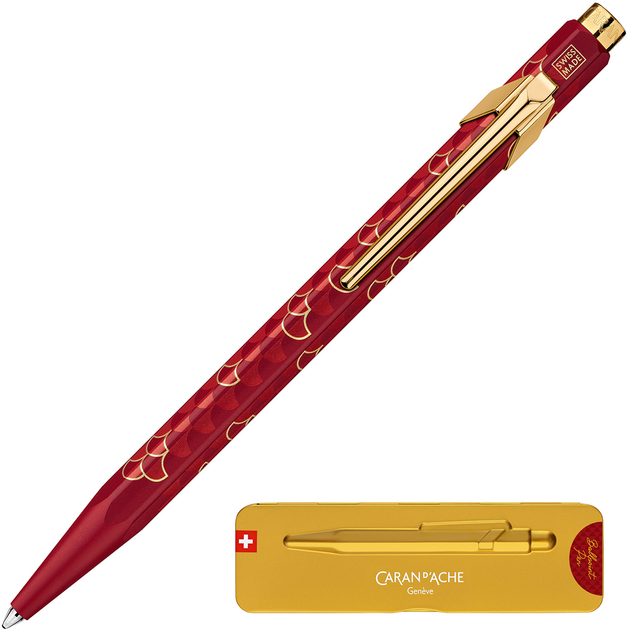 Długopis Caran d'Ache Dragon Czarne (7630002356596) - obraz 2