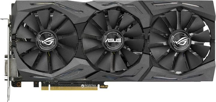 Відеокарта Asus PCI-Ex GeForce GTX 1070 ROG Strix 8GB GDDR5 Б/В