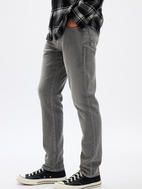 Джинси Slim fit чоловічі GAP 749094-00 W36L34 Сірі (1200116333965) - зображення 3