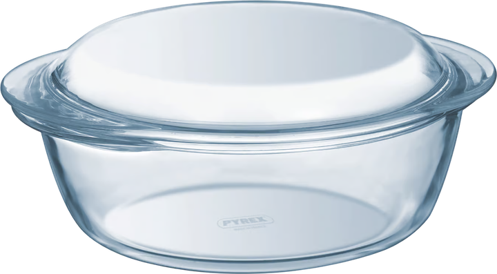 Naczynie Pyrex żaroodporne 3 w 1 z pokrywką okrągłe 3 l (3426470261517) - obraz 1