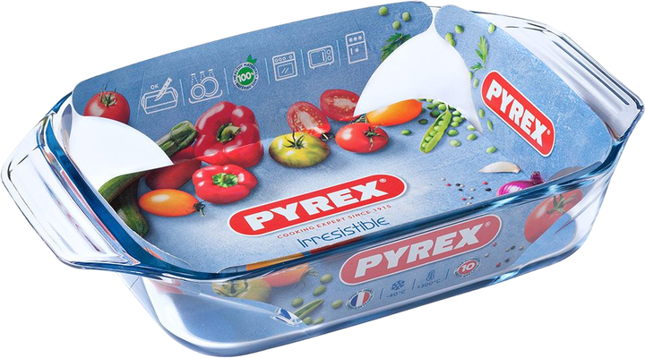 Форма для випічки Pyrex Irresistible прямокутна 31 х 20 см (3426470268608) - зображення 2