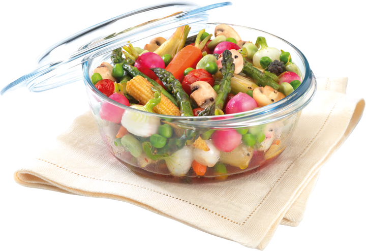Форма Pyrex термостійка 4 в 1 з кришкою кругла 2.1 л (3426470261500) - зображення 6