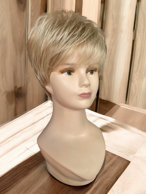 Парик женский Hivision Collection 6057 короткий термостойкий пепельный ...