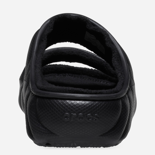 Чоловічі шльопанці Crocs Classic Cozzy Overpuff Sandal 210074-001 43-44 (M10/W12) Чорні (0196265733491) - зображення 3
