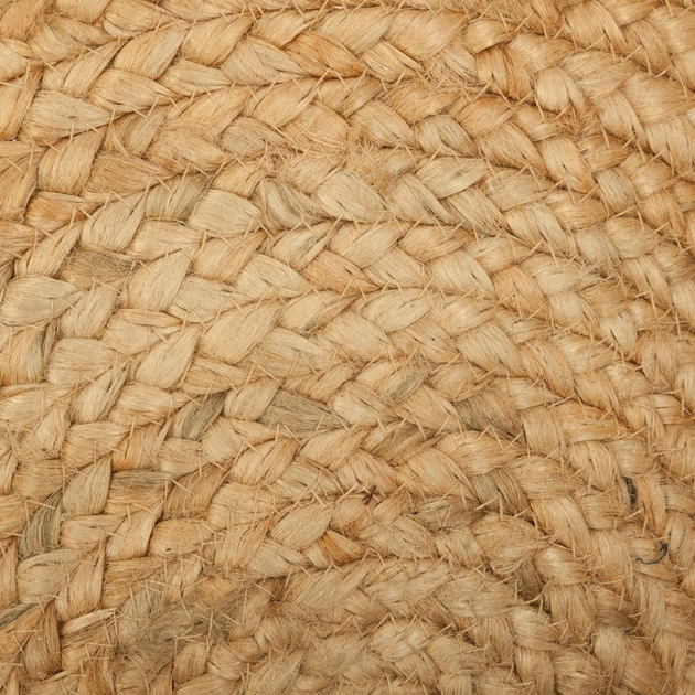 Dywan dekoracyjny Atmosphera z juty okrągły Brązowy 120 cm (3560239692850) - obraz 3