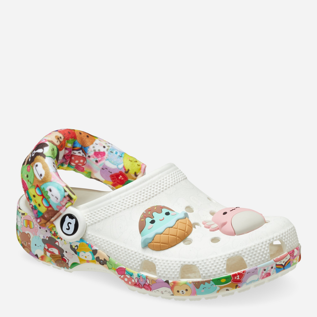 Дитячі крокси для дівчинки Crocs Classic Squishmallows Clog Kids 210228-90H 29-30 Різнокольорові (196265833740/0196265833740) - зображення 2