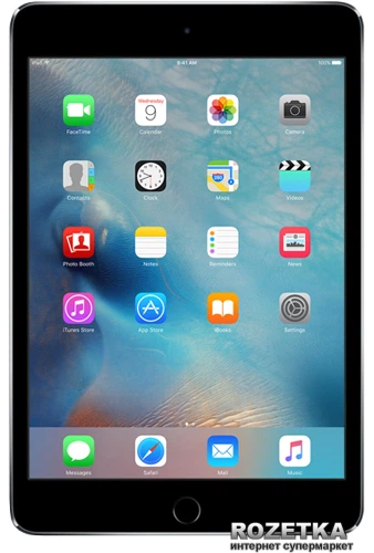 Планшет Apple A1538 iPad mini 4 Wi-Fi 16GB (MK6J2RK/A) Space Gray
