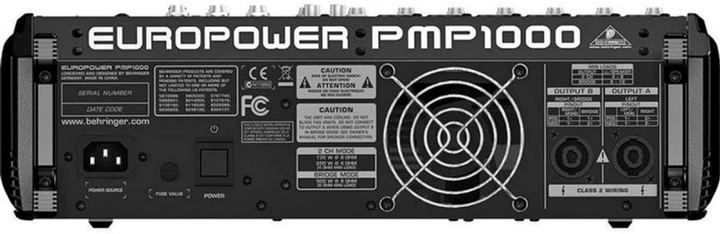 Behringer EUROPOWER PMP1000 パワードミキサー EUROPOWER PMP1000の製品画像 - 価格.com