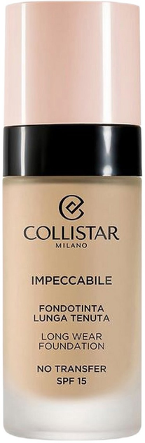 Podkład do twarzy Collistar Impeccabile Long Wear SPF 15 2N Beige 30 ml (8015150132046) - obraz 1