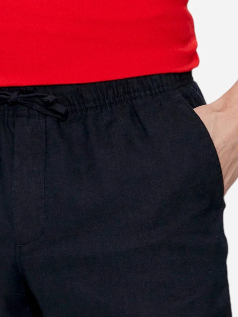 Spodenki krótkie męskie Tommy Hilfiger thmw0mw34498dw5 36 Granatowe (8720646430963) - obraz 4