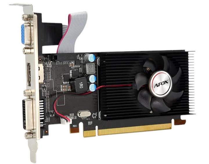 Відеокарта AFOX PCI-Ex Radeon HD 5450 1GB DDR3 (64bit) (650/1066) (1 x DVI, 1 x HDMI, 1 x VGA) (AF5450-1024D3L5) - зображення 3