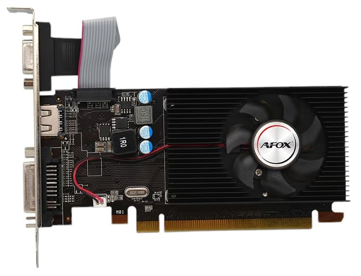 Відеокарта AFOX PCI-Ex Radeon HD 5450 1GB DDR3 (64bit) (650/1066) (1 x DVI, 1 x HDMI, 1 x VGA) (AF5450-1024D3L5) - зображення 4