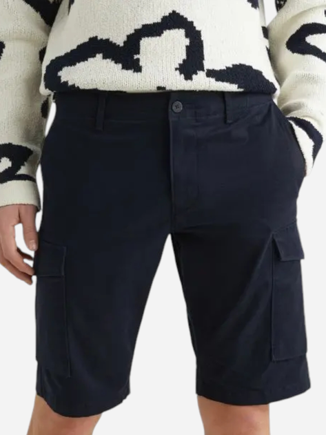 Spodenki męskie bawełniane krótkie Tommy Hilfiger thmw0mw31244dw5 32 Granatowe (8720642937176) - obraz 4