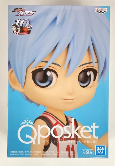 Фигурка Q posket Kuroko's Basketball Kuroko Tetsuya Баскетбол Куроко Куроко Тетсуя 14 см BS Q KB KT 14 - Фото 4 Фигурка Q posket Kuroko's Basketball Kuroko Tetsuya Баскетбол Куроко Куроко Тетсуя 14 см BS Q KB KT 14 - изображение 4